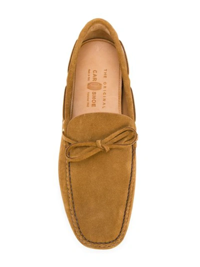 Shop Car Shoe Driver Loafers In Brown