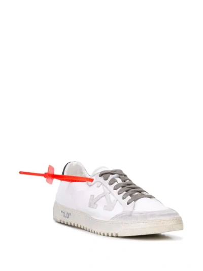 Shop Off-white Sneakers Mit Schnürung - Weiss