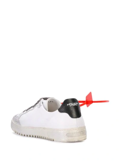 Shop Off-white Sneakers Mit Schnürung - Weiss