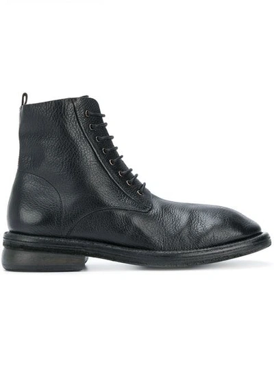 Shop Marsèll Lace-up Boots In Black