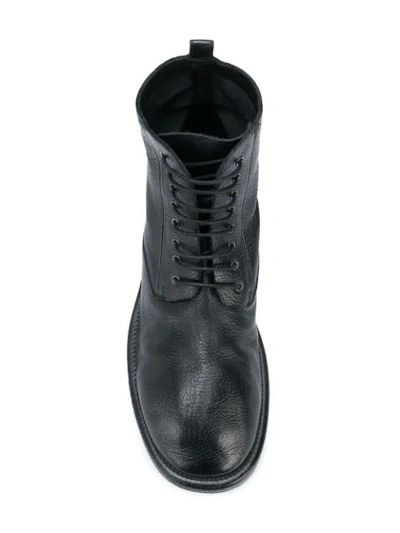 Shop Marsèll Lace-up Boots In Black