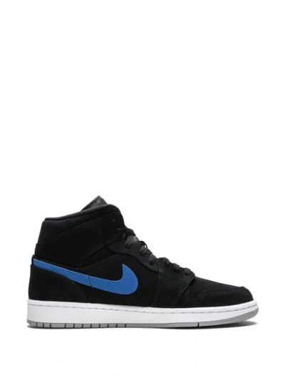 Jordan Air  1 Sneakers In Black