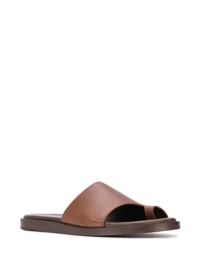 Shop Jacquemus Classic Open In Brown