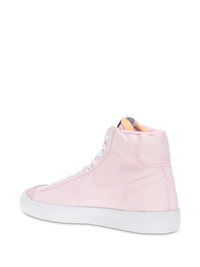 Shop Nike Blazer Mid 77 Sneakers In Pink