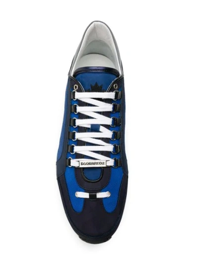 Shop Dsquared2 551 Sneakers In Blue