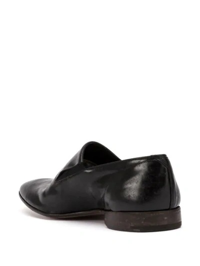 Shop Premiata Varnished Loafers In Black