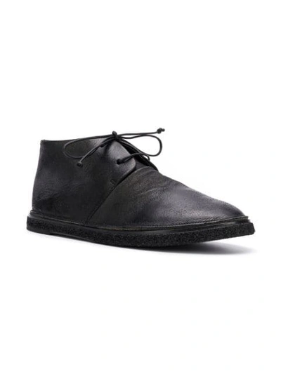 Shop Marsèll Desert Lace-up Shoes In Black