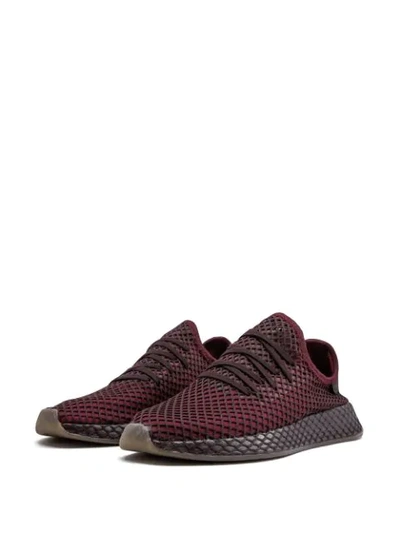 Adidas Originals Adidas Deerupt Runner Sneakers - Red | ModeSens