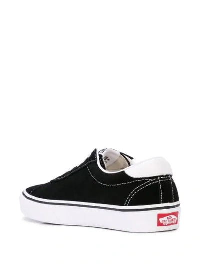 Shop Vans Suede Sports Shoes In Black