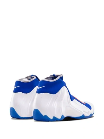 Shop Nike Air Flightposite 2014 Sneakers In White