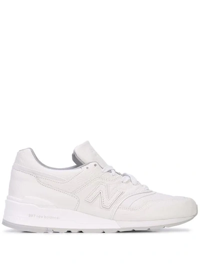 Shop New Balance 997 Sneakers In White