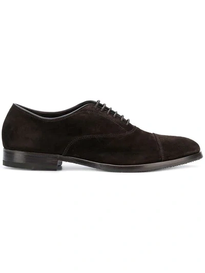 Shop Henderson Baracco Oxford Shoes In Brown