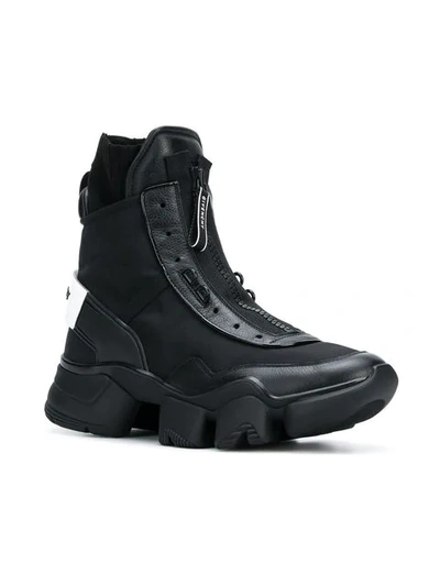 Givenchy Jaw Nylon Sock High Top Sneakers In Black | ModeSens