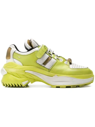 Shop Maison Margiela Artisanal Low In Yellow