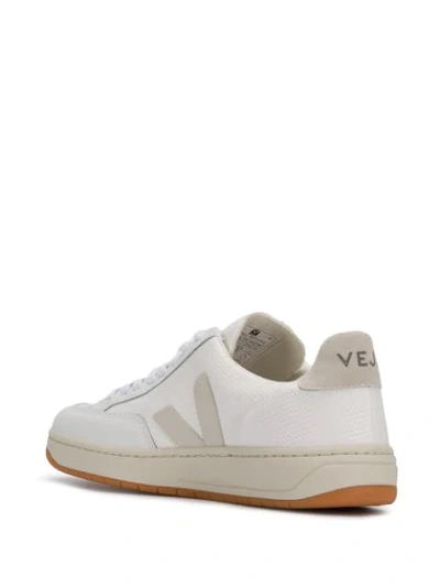 Veja Low Top V-12 Sneakers In White