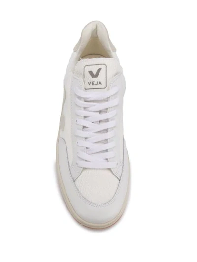 Veja Low Top V-12 Sneakers In White