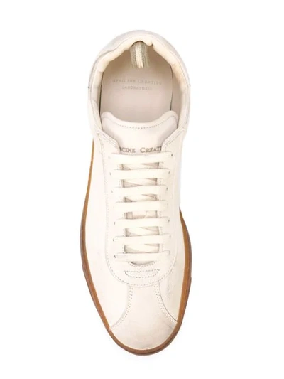 Shop Officine Creative Karma Sneakers In Neutrals