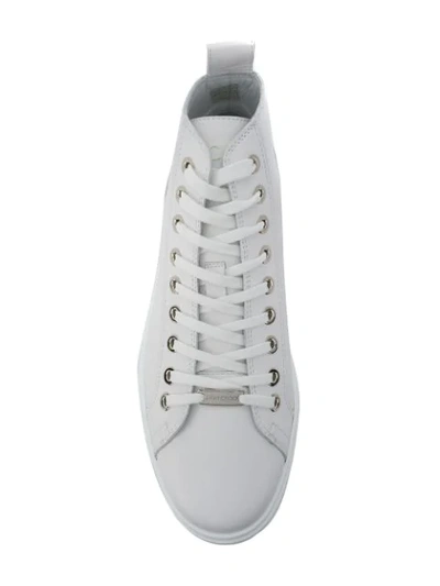 Shop Jimmy Choo Coltsly Hi-top Sneakers - White