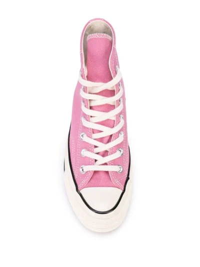 Shop Converse Hi In Pink