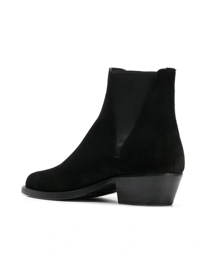 SAINT LAURENT DAKOTA CHELSEA BOOTS - 黑色