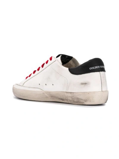 Shop Golden Goose Low-top Lace-up Sneakers In White
