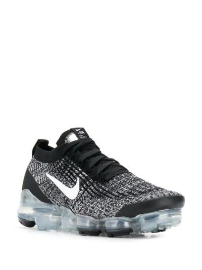 Shop Nike Air Vapormax Flyknit 3 Sneakers In Black