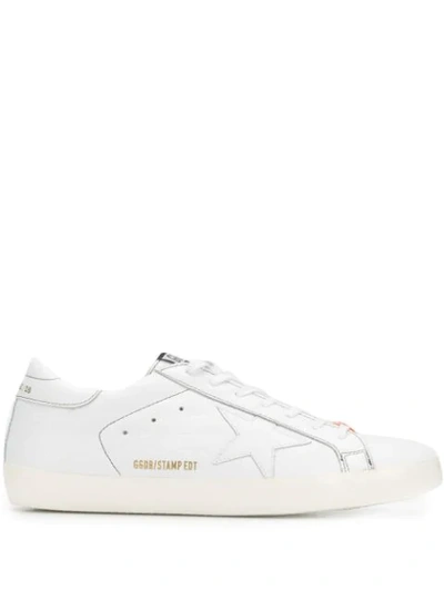 Shop Golden Goose Superstar Sneakers In White