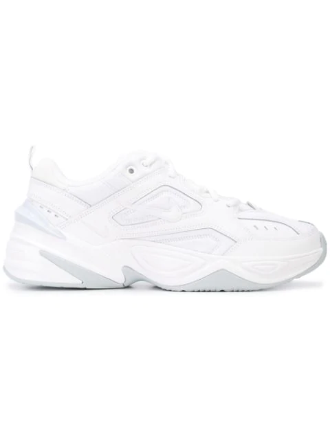 m2k tekno leather and mesh sneakers