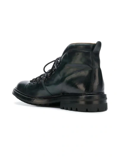 Shop Officine Creative Exeter Hiking Boots - Green