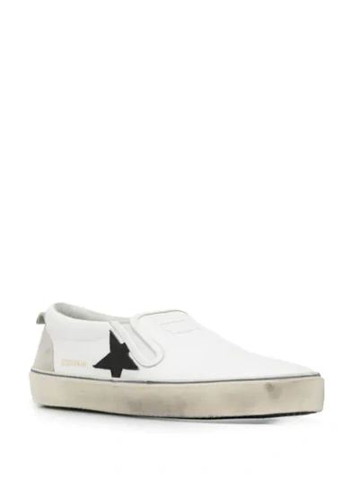 Shop Golden Goose Hanami Sneakers In White