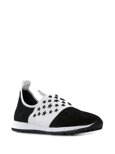 Shop Jimmy Choo Oakland Sneakers In Black