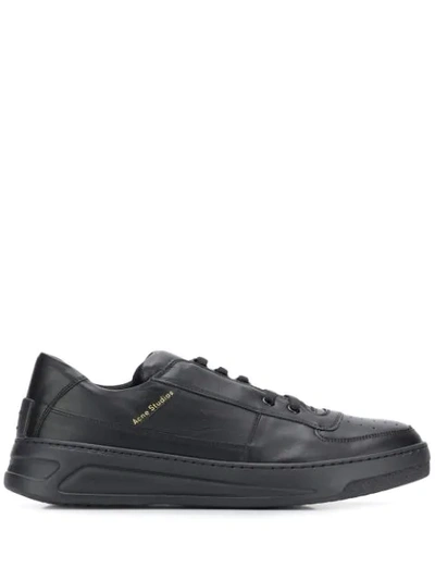 ACNE STUDIOS PEREY LACE-UP SNEAKERS - 黑色