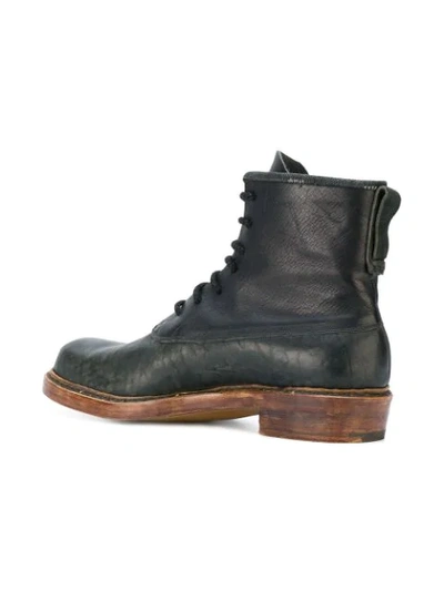 Shop Sebastian Tarek Lace Up Ankle Boots In Black