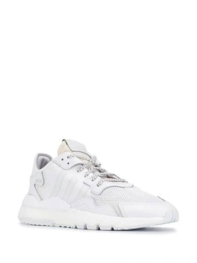 Shop Adidas Originals Nite Jogger Shoes In White