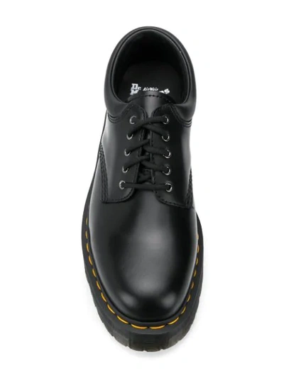 Dr. Martens Logo Business Dress Shoes In Black