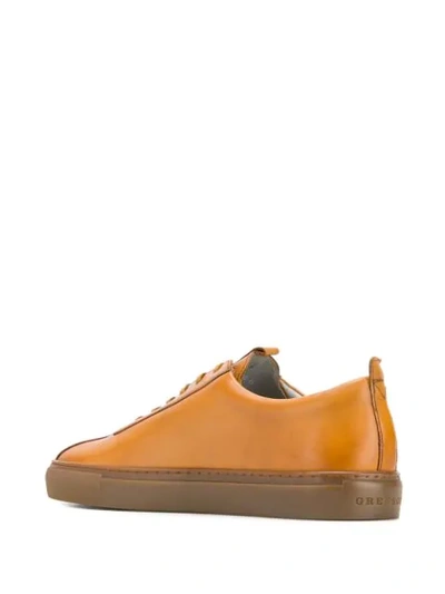 Shop Grenson Classic Lo-top Sneakers In Brown