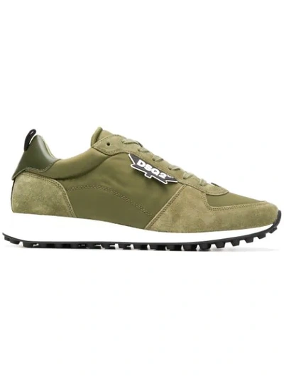 Shop Dsquared2 Kit Sneakers In Green