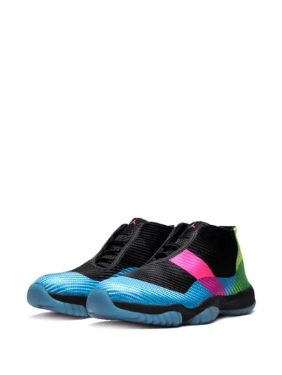 Shop Jordan Future Q54 Sneakers In Multicolour ,black