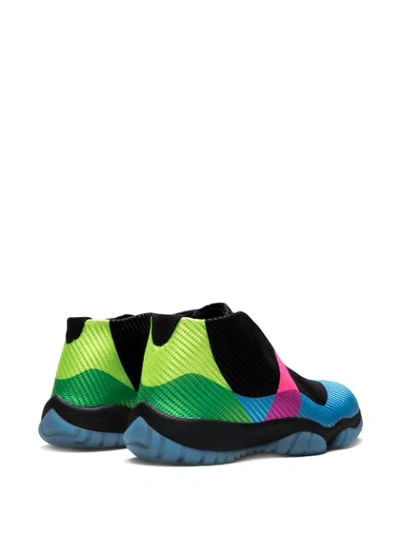 Shop Jordan Future Q54 Sneakers In Multicolour ,black