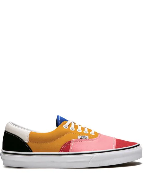 vans patchwork multi true white