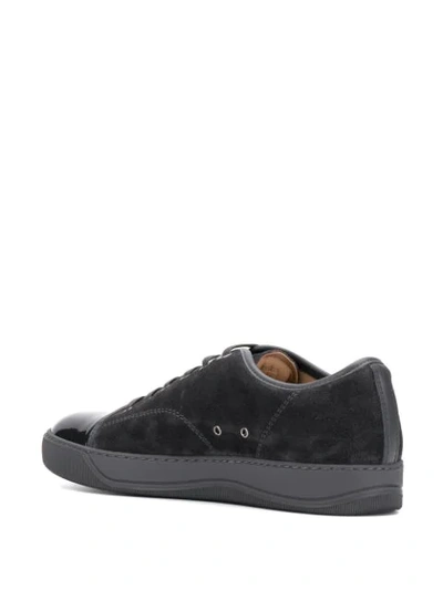 Shop Lanvin Classic Low-top Sneakers In Grey