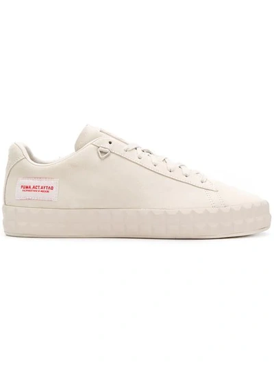 analizar Palpitar Inadecuado Puma X Aytao | Outlaw Moscow Court Platform Moonbeam Sneakers In White |  ModeSens