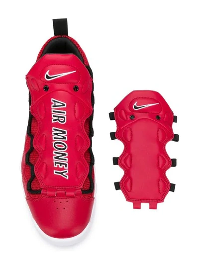 Shop Nike Air More Money Sneakers - Red