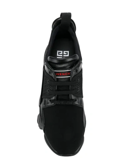 Shop Givenchy Jaw Chunky Heel Sneakers In Black