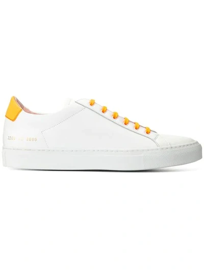 COMMON PROJECTS CLASSIC LOW-TOP SNEAKERS - 白色