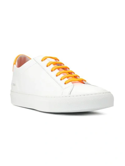 Shop Common Projects Achilles Low Sneakers In White