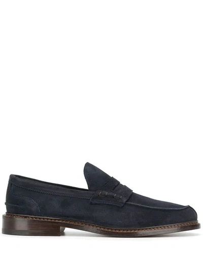 TRICKERS ADAM LOAFERS - 蓝色