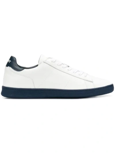 Shop Rov Contrast Sole Sneakers - White