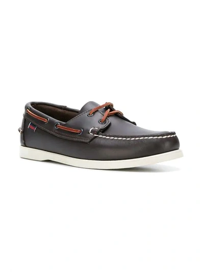 Shop Sebago Docksides Shoes In Brown