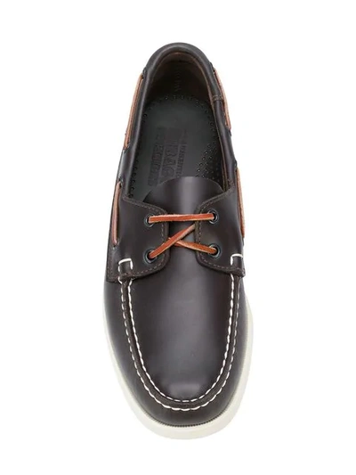 Shop Sebago Docksides Shoes In Brown